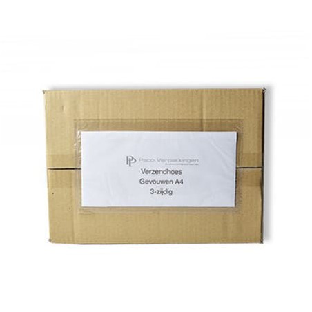 Paklijst enveloppen - Blanco A4 in 3 gevouwen