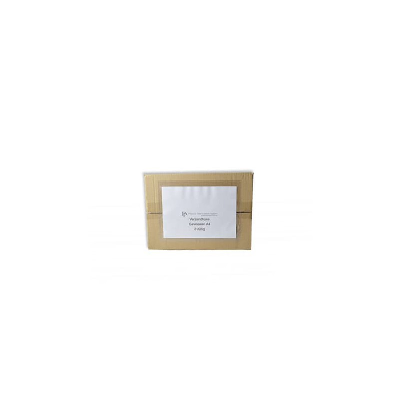 Paklijst enveloppen - Blanco A4 in 2 gevouwen - Vooraanzicht