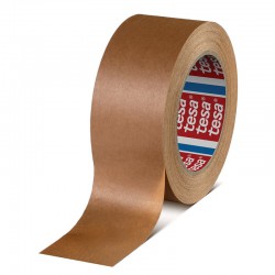 Papier tape - Bruin - Natuurlijk rubber - Tesa 60408 - Duurzaam - Foto