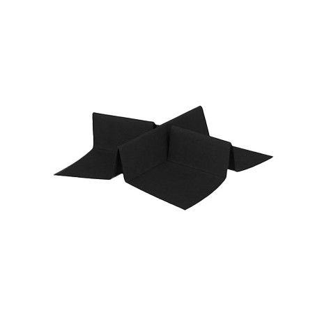 Inlay geschenkdoos met deksel - Bonbon - Zwart kraft - FSC®