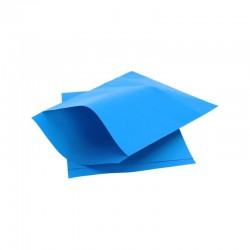 Papieren zakjes - Blauw Kraft - Nr.1718 - Zijaanzicht