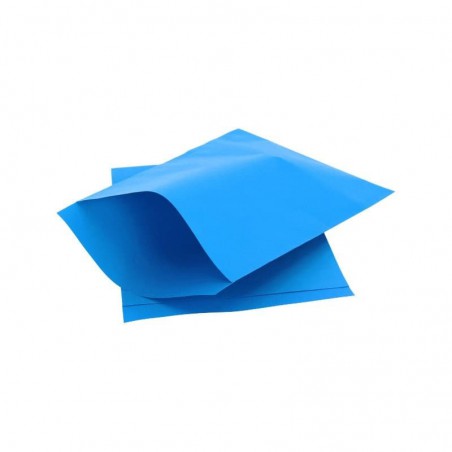 Papieren zakjes - Blauw met blauw kraft (Nr. 1718)