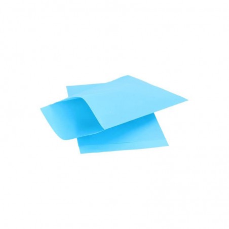 Papieren zakjes - Aquablauw met aquablauw kraft (Nr. 1717)