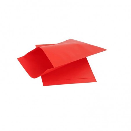 Papieren zakjes - Rood met rood kraft (Nr. 1715)