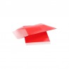 Papieren zakjes - Rood Glans - Zijaanzicht
