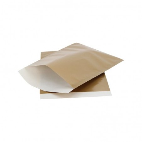 Papieren zakjes - Goud glans met wit (Nr. 5021)
