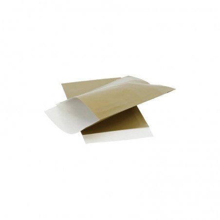 Papieren zakjes - Goud glans met wit (Nr. 5021)