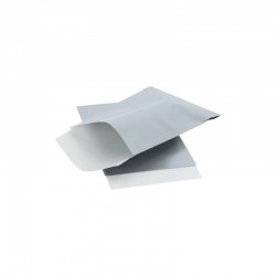 Papieren zakjes - Zilver Glans - Zijaanzicht