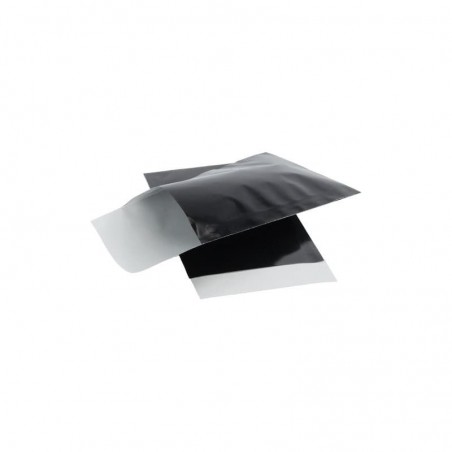 Papieren zakjes - Zwart glans met wit (Nr. 5023)