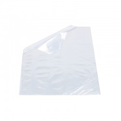 Plastic foliezakken - 20 MU - Transparant - Vooraanzicht