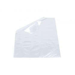 Plastic foliezakken - 20 MU - Transparant - Vooraanzicht