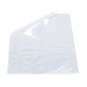 Plastic foliezakken - 30 MU - Transparant - Vooraanzicht