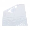 Plastic foliezakken - 50 MU - Transparant - Vooraanzicht