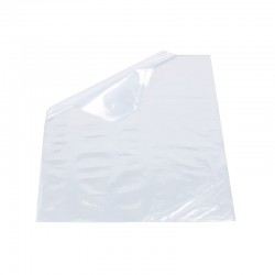 Plastic foliezakken - 25 MU - Transparant - Vooraanzicht