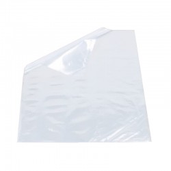 Plastic foliezakken - 35 MU - Transparant - Vooraanzicht