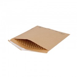 Luchtkussen enveloppen - Papier - Bruin - Zijaanzicht